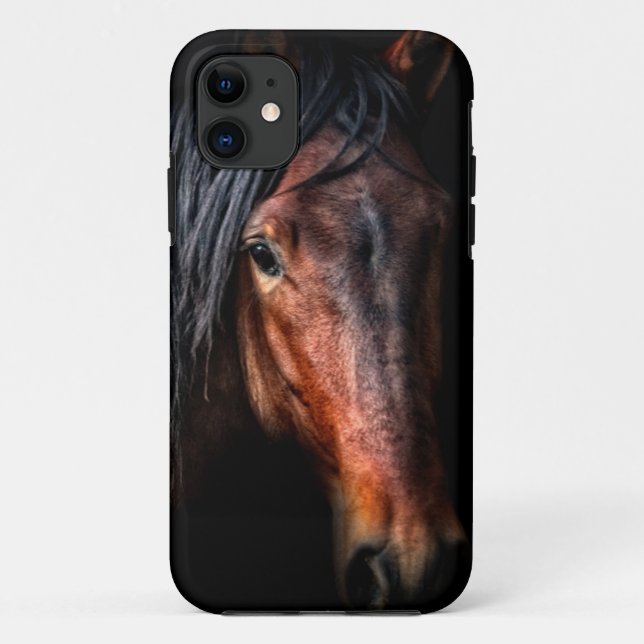 Horse Portrait VII Case-Mate iPhone Case (Back)