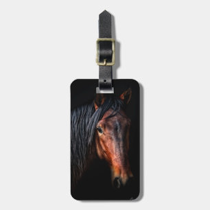 Horse Portrait VII Luggage Tag