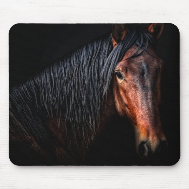 Horse Portrait VII Mouse Mat (Front)