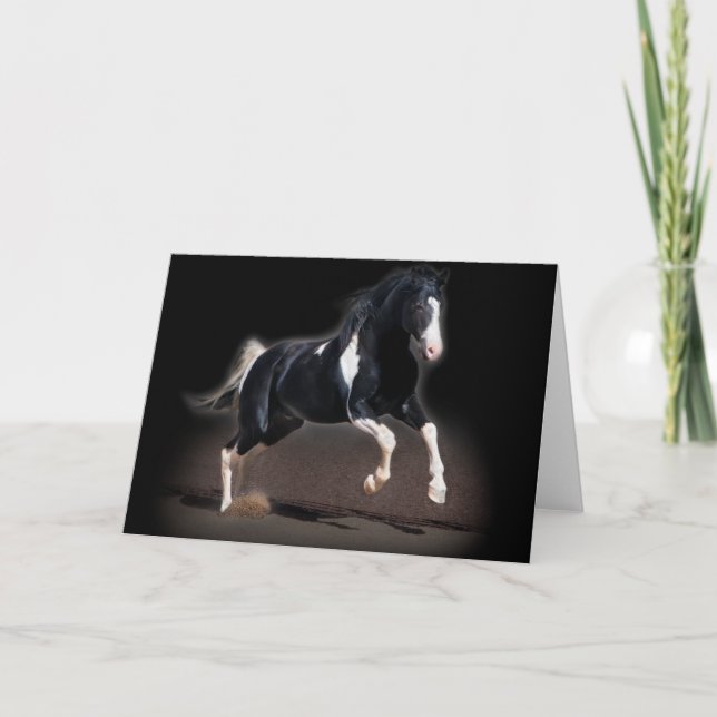 Horse Portrait VIII Card (Front)