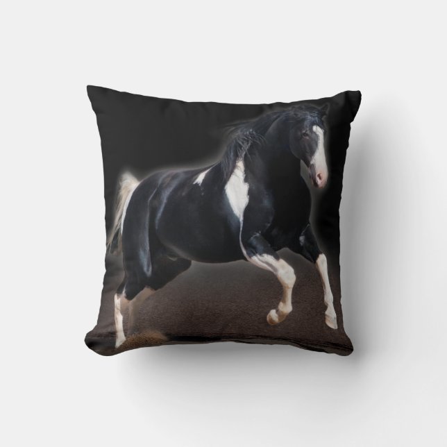 Horse Portrait VIII Cushion (Front)