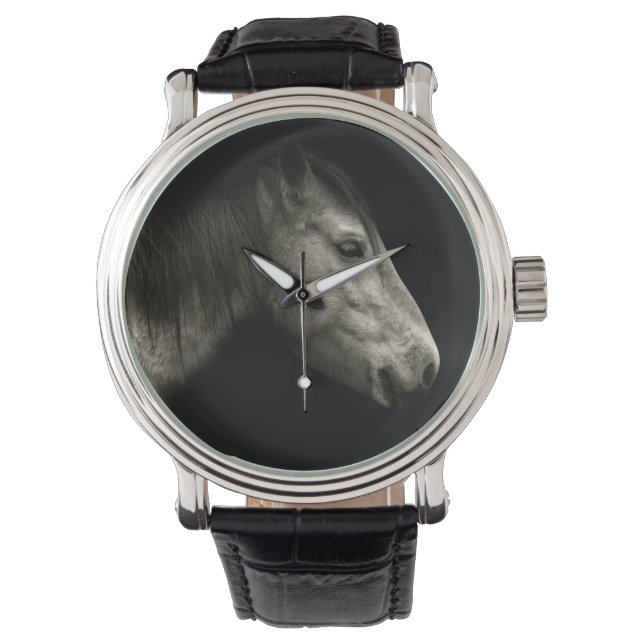 Horse portrait watch (Front)