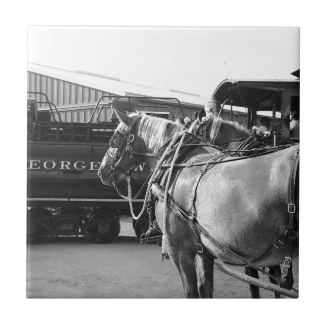 Horse Power and Steam Power Tile (Front)