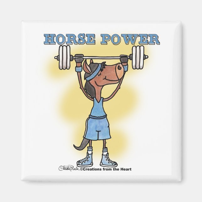 Horse Power Magnet (Front)