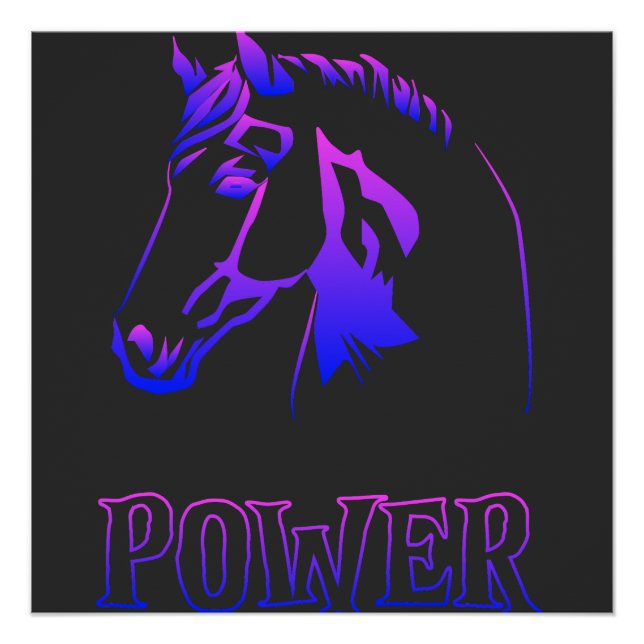 Horse Power Poster (Front)
