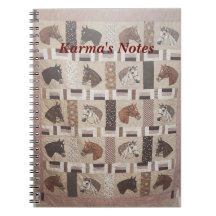 Horse Quilt with Text