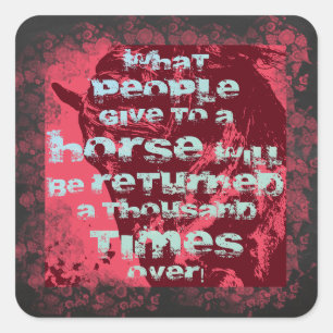 Horse Quote II - Sticker