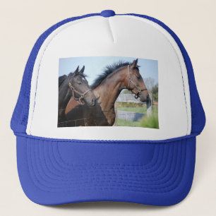 Horse Race Finish Line Trucker Hat