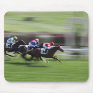 horse race mouse mat
