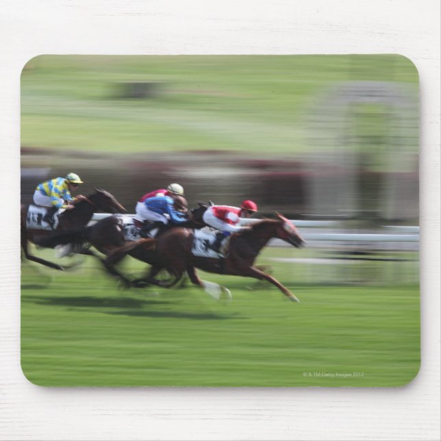 horse race mouse mat (Front)
