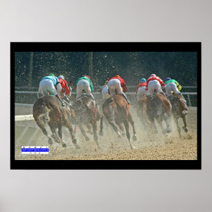 Horse Racing 001 Rear Mowat SpPh Poster