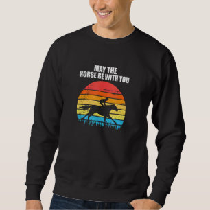 Horse Racing Apparel Sweatshirt