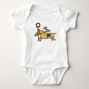Horse Racing Baby Bodysuit