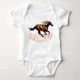 Horse Racing Baby Bodysuit