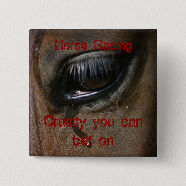 Horse Racing Badge (Front)