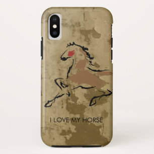 Horse racing iPhone x case