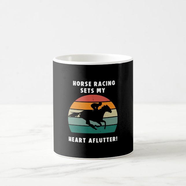 Horse Racing Coffee Mug (Center)