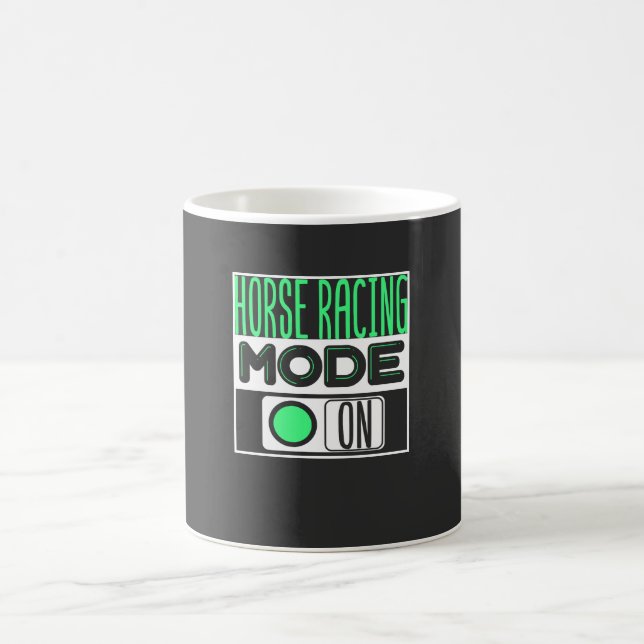 Horse Racing Coffee Mug (Center)
