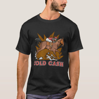 Horse Racing Cold Cashhoroughbred Horse Racer boy T-Shirt