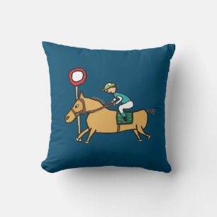 Horse Racing Cushion