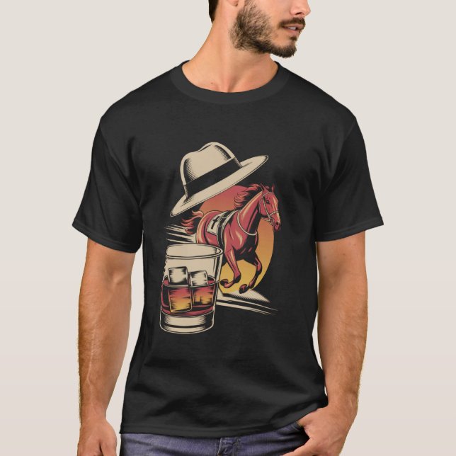 Horse Racing Day Lovers T-Shirt (Front)