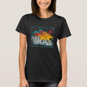 Horse Racing Derby And They're Off  Graphic T-Shirt