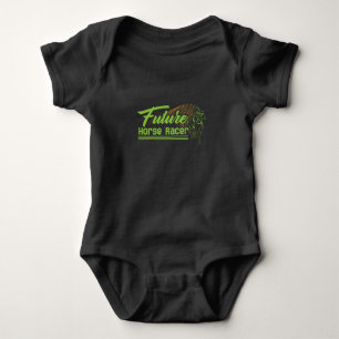 Horse Racing Design For Jockeys And Riders Baby Bodysuit
