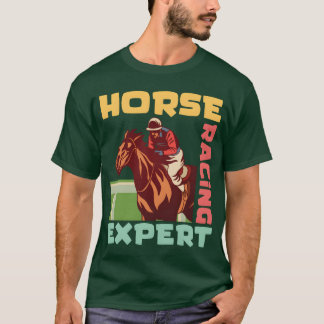 Horse Racing Epert Horseback Horse Ride Horse vint T-Shirt