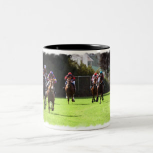 Horse Racing Field Coffee Mug