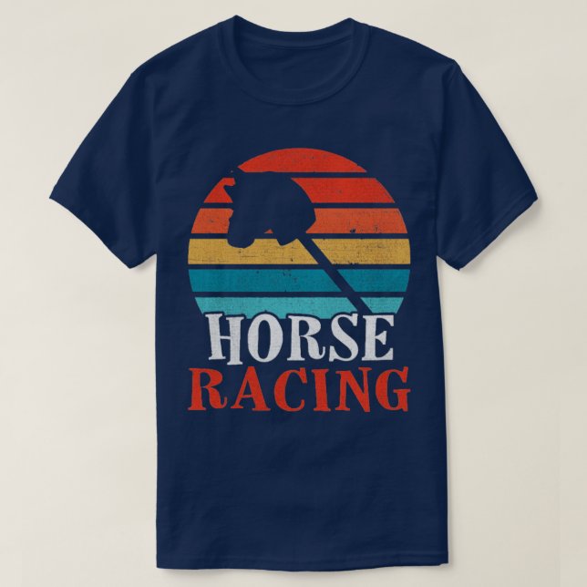 Horse Racing Hobbyhorse Horse Horse Hobby  T-Shirt (Design Front)