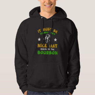 Horse Racing It Must Be Derby Day Ky Derby Horse Hoodie
