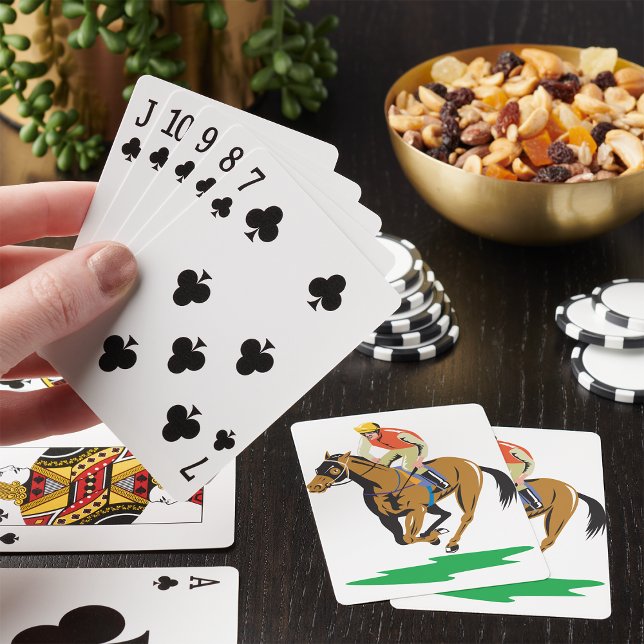 Horse Racing Jockey Galloping Playing Cards (Creator Uploaded)