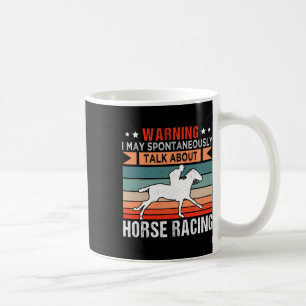 Horse Racing Jockey Horseback Riding Barrel Racer Coffee Mug