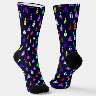 Horse Racing Jockey Silks Socks