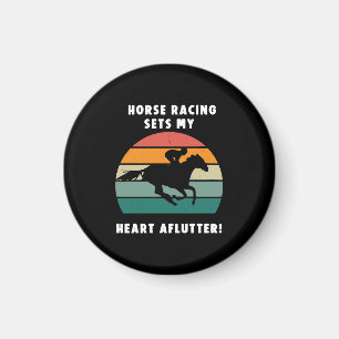 Horse Racing Magnet