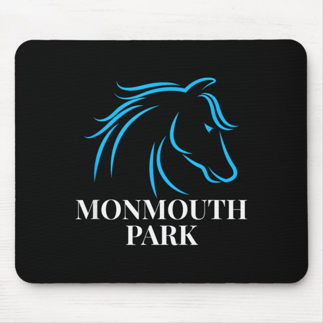 Horse Racing Monmouth Park Oceanrt New Jersey Hors Mouse Mat (Front)
