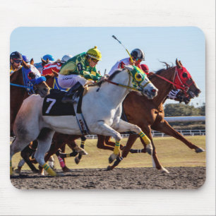Horse Racing Mouse Mat