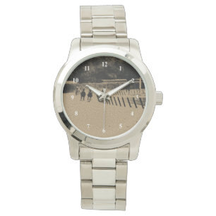 Horse Racing Muddy Track Grunge Watch