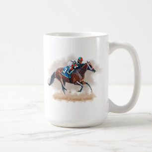 Horse Racing Mug