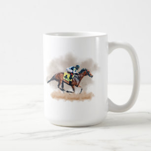 Horse Racing Mug