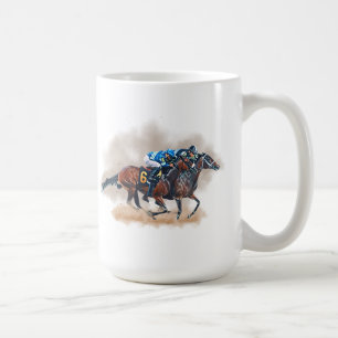 Horse Racing Mug