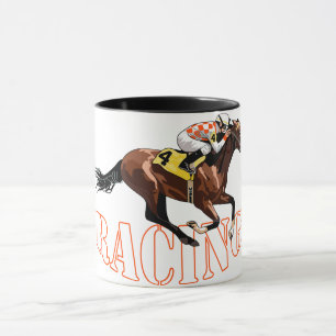 Horse Racing Mug