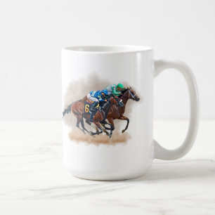 Horse Racing Mug