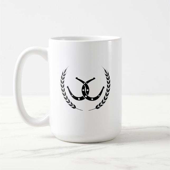 Horse Racing Mug (Left)