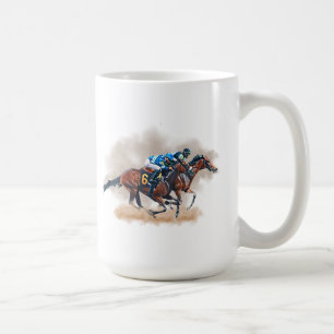 Horse Racing Mug