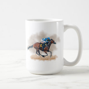 Horse Racing Mug