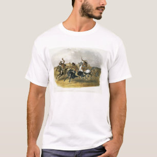 Horse Racing of Sioux Indians near Fort Pierre, pl T-Shirt