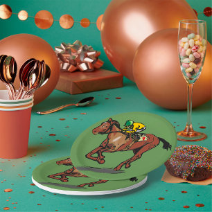Horse Racing Paper Plates
