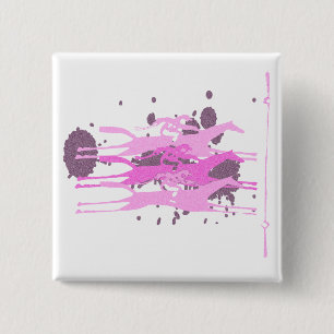 Horse Racing Party Favours 15 Cm Square Badge