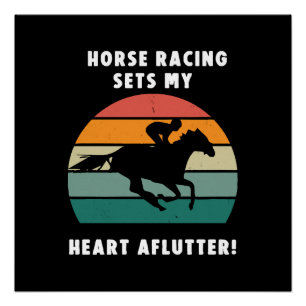 Horse Racing Poster